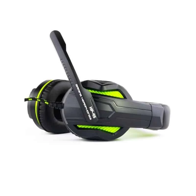 Steelplay auriculares estéreo con cable - Hp-45 - negro/verde (Xbox), con cable, gaming, 20 - 20000 Hz, 274 g, auriculares, negro, verde