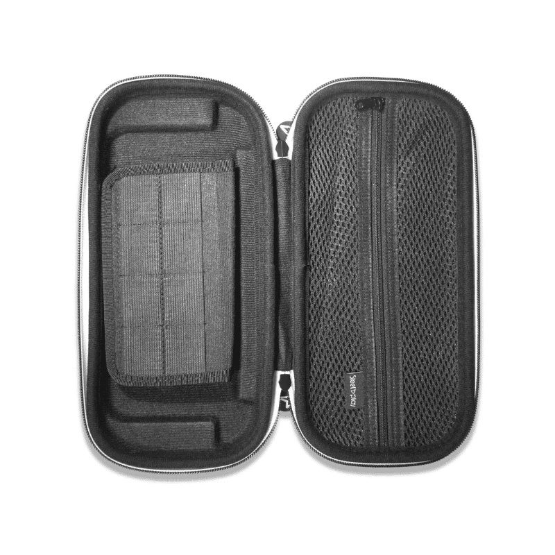 Lexip funda universal (Switch + Switch Lite), funda rígida, Nintendo, negro, Nintendo Switch, Nintendo Switch Lite, antigolpes, antirrayaduras, cremallera