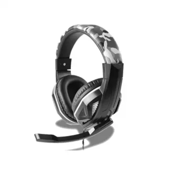 Steelplay auriculares estéreo con cable - Hp42 - Ice Camo (Multi), con cable, gaming, 20 - 20000 Hz, 278 g, auriculares, camuflaje