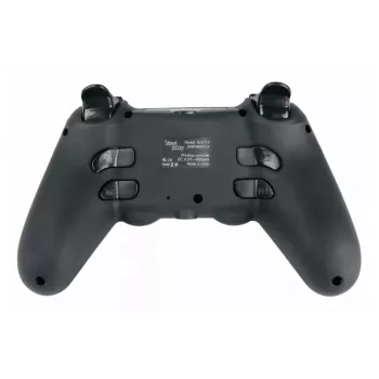 Lexip Metaltech - mando con cable - Ebony negro (Multi), gamepad, PC, PlayStation 4, D-Pad, botón Home, botón Options, botón Share, analógico/digital, multicolor, con cable