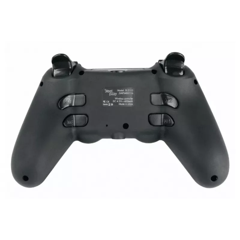 Lexip Metaltech - mando con cable - Ebony negro (Multi), gamepad, PC, PlayStation 4, D-Pad, botón Home, botón Options, botón Share, analógico/digital, multicolor, con cable