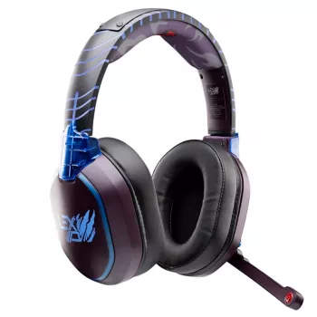 Lexip Madara “Destruction” Naruto Shippuden auriculares – Bluetooth, con micrófono extraíble – inalámbricos en PC, Nintendo Switch, Android, iOS y tablet – con cable en PS4, PS5 y Xbox