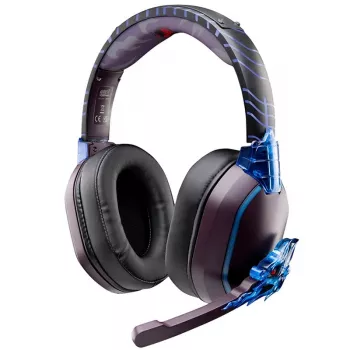 Lexip Madara “Destruction” Naruto Shippuden auriculares – Bluetooth, con micrófono extraíble – inalámbricos en PC, Nintendo Switch, Android, iOS y tablet – con cable en PS4, PS5 y Xbox