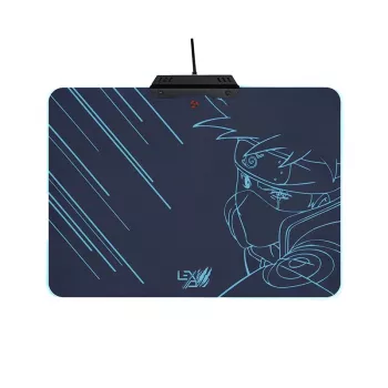 Lexip Kakashi “Kamui” Naruto Shippuden alfombrilla de ratón – con superficie rígida microtexturizada e iluminación RGB