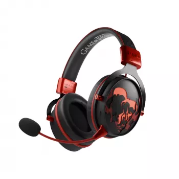 Lexip HBO Game of Thrones auriculares con cable e inalámbricos diadema gaming Bluetooth negro, rojo
