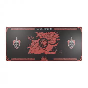 Lexip HBO Game of Thrones - Targaryen Edition alfombrilla gaming negro, rojo