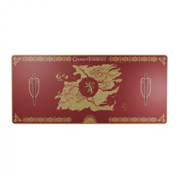 Lexip HBO Game of Thrones - Lannister Edition alfombrilla gaming rojo