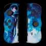 Lexip X CRUNCHYROLL - SUNG JIN-WOO TWIN PADS WL, mando, Nintendo Switch 2, cruceta, teclas de dirección, analógico/digital, inalámbrico, azul, blanco