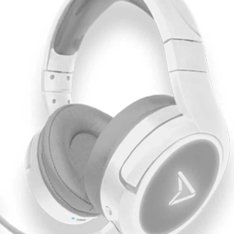 Auriculares Bluetooth Steelplay Impulse White (Multi), Con cable e inalámbricos, Gaming, 20 - 20000 Hz, 305 g, Auriculares, Gris claro, Blanco