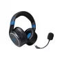 Auriculares Lexip Metaltech – inalámbricos, baja latencia, 32 h de autonomía – azul cobalto