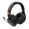 Auriculares Lexip Metaltech – inalámbricos con baja latencia, 32 h de autonomía – Radiance Gold