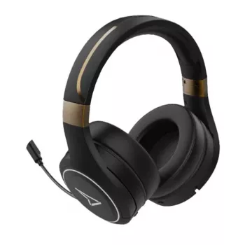 Auriculares Lexip Metaltech – inalámbricos con baja latencia, 32 h de autonomía – Radiance Gold