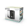Gorenje T1100CLBK 6 2 rebanadas 1100 W negro