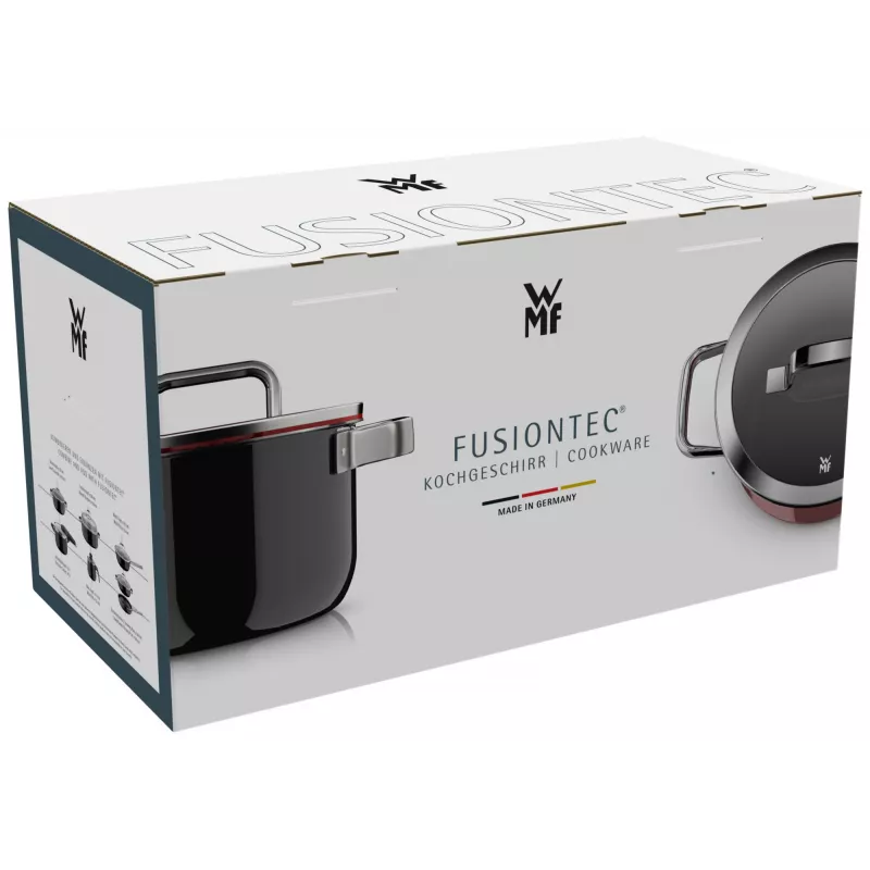 WMF Fusiontec Mineral Pro batería de cocina, 4 piezas, negro (3201114028)