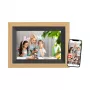 Braun DigiFrame 10B marco de fotos digital negro, madera 25,6 cm (10,1