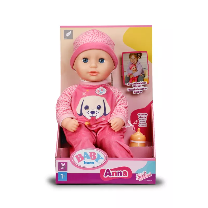BABY born Anna rosa 36cm, muñeca bebé, femenino, 3 año(s), niño/niña, 360 mm, multicolor