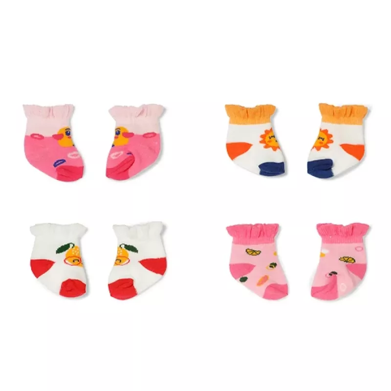 BABY born Calcetines pack de 2 surtidos 43cm Calcetines para muñeca