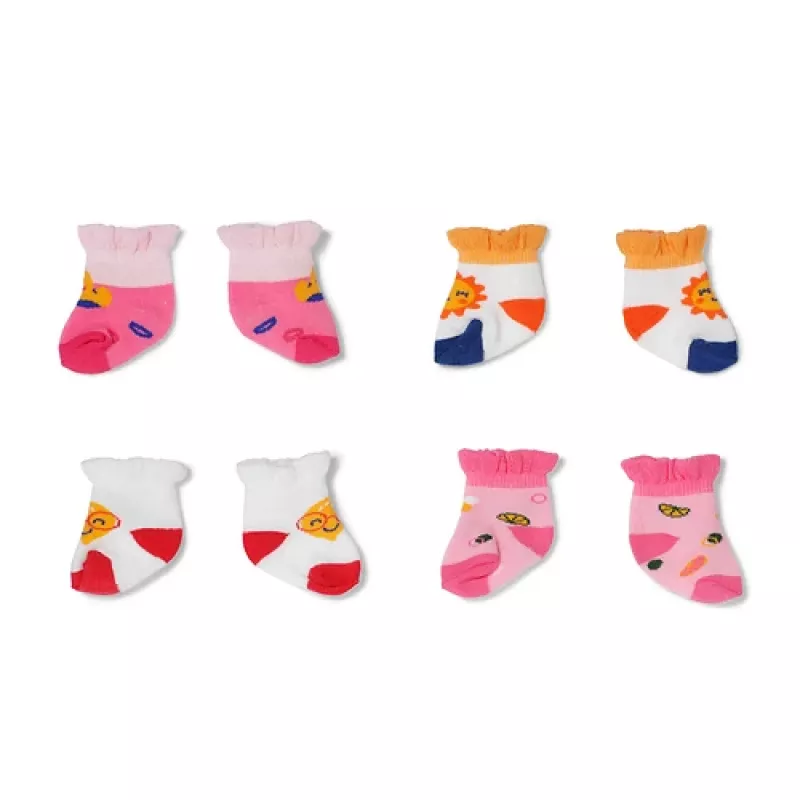 BABY born Calcetines pack de 2 surtidos 43cm Calcetines para muñeca