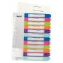 Esselte 1244-00-00 separador numérico polipropileno (PP) multicolor