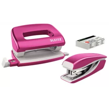 Leitz 55612023 grapadora metálica, rosa