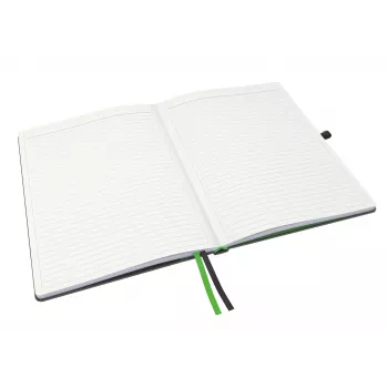 Leitz cuaderno Complete A4 rayado 96 g 80 hojas, negro, A4, tapa dura