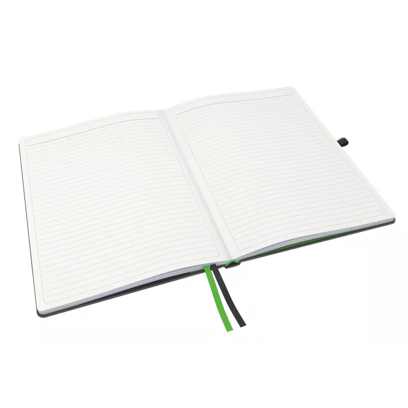 Leitz cuaderno Complete A4 rayado 96 g 80 hojas, negro, A4, tapa dura