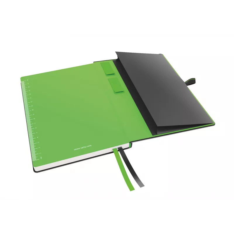 Leitz cuaderno Complete A5 rayado 96 g 80 hojas, negro, A5, tapa dura