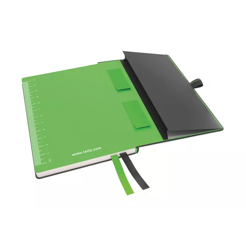 Leitz cuaderno Complete A6 rayado 96 g 80 hojas, negro, A6, tapa dura