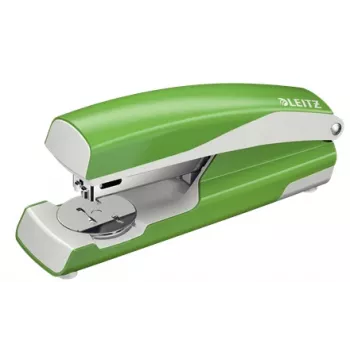 Leitz grapadora NeXXt, 30 hojas, verde, plata, 24/6, metal, plástico, 80 g/m², carga superior