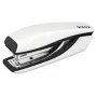 Leitz NeXXt WOW Metal mini grapadora, 10 hojas, negro, blanco, P2, metal, 80 g/m², 3,5 cm