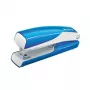 Leitz NeXXt WOW Metal mini grapadora, 10 hojas, azul, blanco, P2, metal, 80 g/m², 3,5 cm
