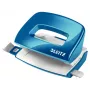 Leitz NeXXt perforadora WOW Mini 2 taladros / 10 hojas, 10 hojas, azul, plástico, 8 cm, 5,5 mm, A4