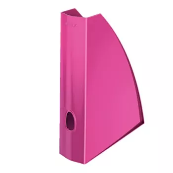 Leitz recopilador de revistas WOW, rosa, plástico, A4, 258 mm, 75 mm, 312 mm