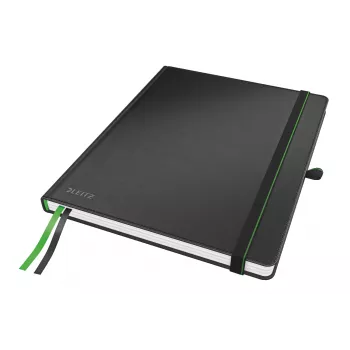 Leitz Notebook Complete tamaño iPad rayado 96 g 80 hojas, negro, tapa dura