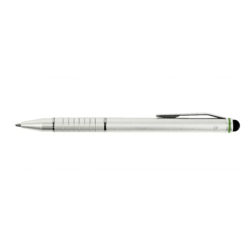 Leitz Stylus-Stifte 2 en 1 Complete para dispositivos táctiles, universal, todas las marcas, plata, iPad, aluminio, silicona, 10 g