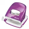 Leitz NeXXt perforadora WOW 5008 metal 2 taladros / 30 hojas, 30 hojas, lila, metal, 8 cm, 5,5 mm, A5