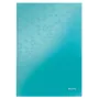Leitz cuaderno WOW A4 rayado con tapa dura 90 g/80 hojas, estampado, azul, A4, 80 hojas, 80 g/m², papel rayado