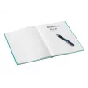 Leitz cuaderno WOW A4 rayado con tapa dura 90 g/80 hojas, estampado, azul, A4, 80 hojas, 80 g/m², papel rayado