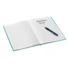 Leitz cuaderno WOW A4 cuadriculado con tapa dura 90 g/80 hojas, estampado, azul, A4, 80 hojas, 80 g/m², papel cuadriculado