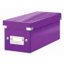 Leitz Click & Store WOW caja de almacenamiento de CD, lila, cartón, 440 g