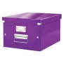 Leitz Click & Store WOW caja de almacenamiento mediana, lila, cartón, 16,7 L, 281 mm, 200 mm, 265 x 335 x 188 mm