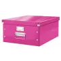 Leitz Click & Store WOW caja de almacenamiento grande, rosa, cartón, níquel, 369 mm, 482 mm, 200 mm