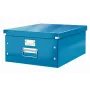 Leitz Click & Store WOW caja de almacenamiento grande, azul, cartón, 1,28 kg