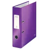 Leitz archivador de palanca 180° WOW POB/laminado A4/80 mm, A4, cartón, lila, 600 hojas, 80 g/m², 8 cm