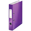 Leitz archivador de palanca 180° WOW POB/laminado A4/50 mm, A4, cartón, lila, 350 hojas, 80 g/m², 5 cm