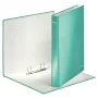 Leitz archivador de anillas WOW laminado A4+ 2DR/25 mm, A4, cartón, azul, blanco, 250 hojas, 80 g/m²