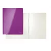 Leitz funda de archivo plana cartón/cartulina WOW A4, A4, cartón, lila, 250 hojas, 240 mm, 3 mm