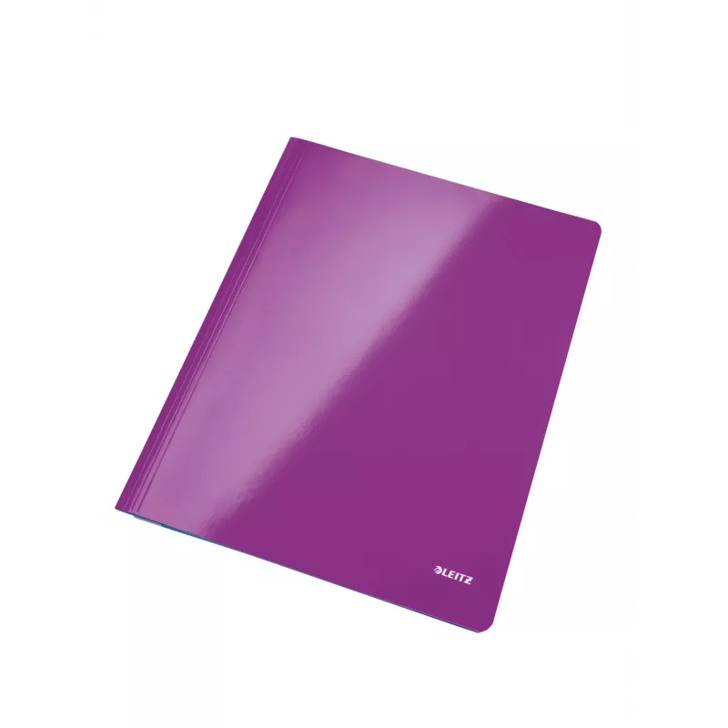 Leitz funda de archivo plana cartón/cartulina WOW A4, A4, cartón, lila, 250 hojas, 240 mm, 3 mm