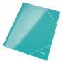 Leitz carpeta de 3 solapas WOW cartón/POB A4, A4, polipropileno (PP), verde, 250 hojas, 80 g/m², papel