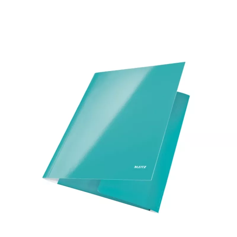 Leitz carpeta de 3 solapas WOW cartón/POB A4, A4, polipropileno (PP), verde, 250 hojas, 80 g/m², papel